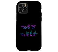 Hey Girl en Langue des Signes américaine ASL Coque pour iPhone 11 Pro
