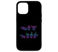 Hey Girl en Langue des Signes américaine ASL Coque pour iPhone 12/12 Pro