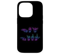 Hey Girl en Langue des Signes américaine ASL Coque pour iPhone 14 Pro