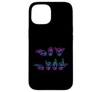 Hey Girl en Langue des Signes américaine ASL Coque pour iPhone 15