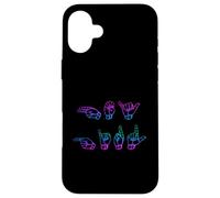 Hey Girl en Langue des Signes américaine ASL Coque pour iPhone 16 Plus