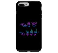 Hey Girl en Langue des Signes américaine ASL Coque pour iPhone 7 Plus/8 Plus