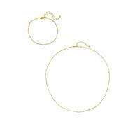 Hey Happiness Parure de bijoux 'Pearl Essence' or, Taille One Size