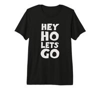 Hey Ho Let's Go Blitzkrieg Cadeau Rock Punk T-Shirt Haut de Gamme