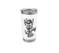 Hey Ho Lets Go Gobelet isotherme en acier inoxydable double paroi