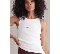 Hey Honey Haut 'Rib Tank' blanc, Taille S