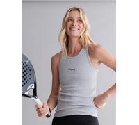 Hey Honey Haut 'Rib Tank' gris clair, Taille L
