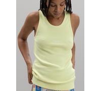 Hey Honey Haut 'Rib Tank' jaune citron, Taille S