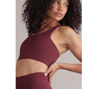 Hey Honey Soutien-gorge de sport 'Criss Cross' merlot, Taille S