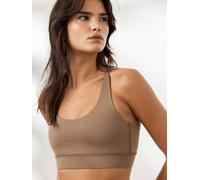 Hey Honey Soutien-gorge de sport 'Criss Cross' noisette, Taille S