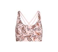 Hey Honey Soutien-gorge de sport 'Criss Cross' rose clair, Taille S