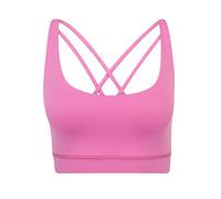Hey Honey Soutien-gorge de sport 'Criss' gris clair / rose clair, Taille XS