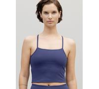 Hey Honey Soutien-gorge de sport 'Longline Unicolor' bleu foncé, Taille M