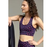 Hey Honey Soutien-gorge de sport 'Racerback' bleu foncé, Taille S