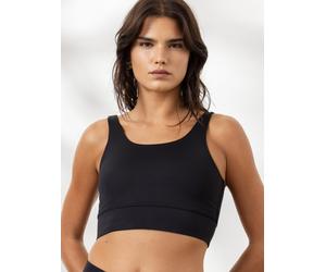 Hey Honey Soutien-gorge de sport 'Unicolor' noir, Taille XS