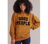 Hey Honey Sweat-shirt 'Good People' orange foncé, Taille L