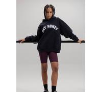 Hey Honey Sweat-shirt 'Logo Hood' noir, Taille L