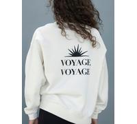 Hey Honey Sweat-shirt 'Sweater Cotton' blanc cassé, Taille L