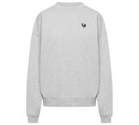 Hey Honey - Women's Sweatshirt Leo Heart - Pull - M - grey melange