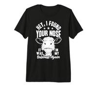 Hey, I Found Your Nez IT Was in My Business Again T-Shirt Haut de Gamme