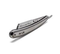 HEY JOE! - Rasoir Premium Classique | Rasoir Classique En Acier Inoxydable Pour Usage Personnel Et Professionnel, Silver