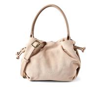 Hey Marly Cool Companion Suede Sac à main Cuir véritable 28 cm gris