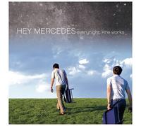 Hey Mercedes – Everynight Fire Works – Vinyle 12" réédition bleu (coloré) – Polyvinyl Records