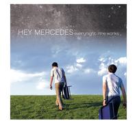 Hey Mercedes – Everynight Fire Works – Vinyle 12" réédition bleu (coloré) – Polyvinyl Records