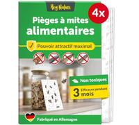 Piège Anti-mites Alimentaires - Lot De 2 Pièges à Phéromones, Efficacité 3 Mois, Pour Garde-manger Et Cuisine
