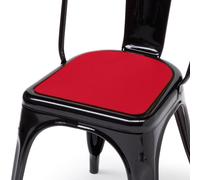 HEY-SIGN Galette d'assise antiglisse Tolix rouge LxPxH 31x30x0.5cm