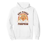 Hey There Citrouille Groovy Thanksgiving Sweat à Capuche