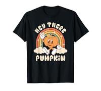 Hey There Citrouille Groovy Thanksgiving T-Shirt