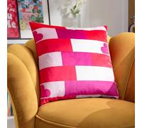 Heya Home Big Love Coussin Garni de Plumes en Velours