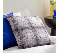 Heya Home Connie Coussin rembourré en Jacquard à Carreaux