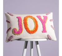 Heya Home Joy Lot de 2 Coussins touffetés Garnis de Plumes en Coton