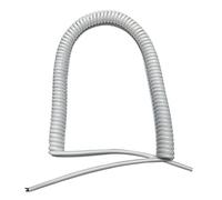 HEYBB 2 fils en spirale 2pin 0.3 Carré 0.7mm2 / 1.5mm2 / 2.5mm2 Puce Câble électrique for ressort Câble électrique Stretch 1M 2M 3M cheveux Hryer Fils et câbles (Color : 2core 1.5mm2, Size : Stretch