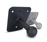 HeyBro Support mural universel pour porte-vélo de la marque accroches inclues- Support mural esthétique et idéal pour votre porte-vélo - Il attire le regard dans n’importe quel garage ou cave