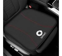 HEYCE Coussin de siège de Voiture, Coussin de siège pour Smart Fortwo Forfour 453 451 450 Tapis de Protection antidérapant en Cuir Four Seasons Accessoires de décoration intérieure Respirants