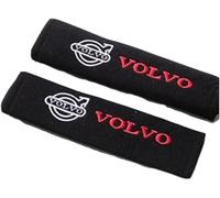 HEYCE Lot de 2 Protections de Ceinture de sécurité rembourrées pour Volvo XC90 XC70 XC60 XC40 S60 S40 S70 S90 V90 V70 V60 V40, Protecteur de Ceinture pour Enfants et Adultes,A