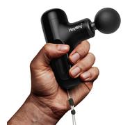 Heychy Super Mini Massage Gun FSA ou HSA ligible 4,8 pouces Small Travel Doule Relief portable Massageur portable R cup ration du corps complet