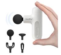 HEYCHY Super Mini pistolet de massage en tissu profond pour athlètes, petit pistolet de massage de voyage, outil de massage musculaire portable de percussion pour soulager les douleurs corporelles