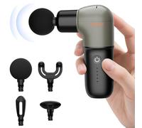 HEYCHY Super mini pistolet de massage pour tissus profonds, masseur musculaire à percussion, pistolet de massage compact pour sport, voyage, pistolet de massage portable pour cadeaux pour elle, lui