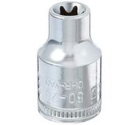 Heyco 50202483 50-20 Douille pour vis TORX-extérieures E24, Argent, pour vis TORX-extérieures E24