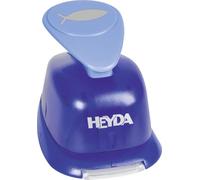 HEYDA 203687528 Perforatrice Grand Motif : env. 2,5 cm, Motif Poisson, Papier, Argent