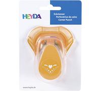 Heyda 203687572 Perforatrice d'angle Motif floral 2,5 cm Motif : cœur orange