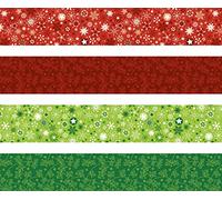 Heyda 204875525 Lot de 4 bandes de pliage pour étoiles Froebel Vert 1 x 45 cm