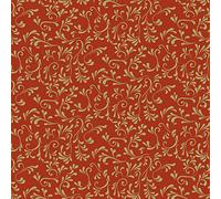 Heyda 204875530 Feuilles pliantes (Roma) Rouge/doré 20 x 20 cm