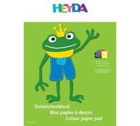 Heyda bloc de feuilles teintées, a4, 130 g m2 2047125 G