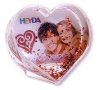 Heyda boule de neige coeur clinqunat dans présentoir de 204888403