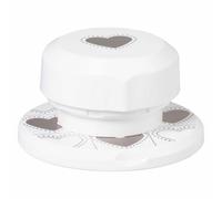 Heyda Gaufrage Espace Coeur 3, 5x3, 7 Cm,, Taille Xl, Pour Papier, Scrapbooking